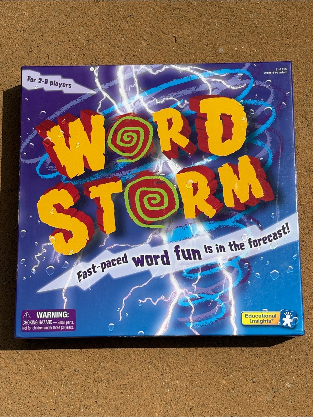 WORD STORM Spelling & Vocabulary Strategy Board Game by Educational Insights